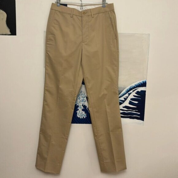 FJ FootJoy 1857 Stretch Cotton Khaki Golf Pants size 30 - Picture 7 of 8